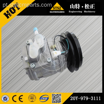 Escavadeira Komatsu PC44 / 55mr-3 AC COMPRESSOR 22L-979-2200